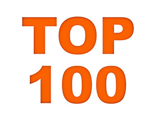 Top 100 word 3d render