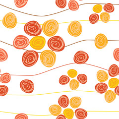 Bright seamless abstract pattern