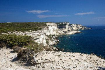 korsische Kreidek&uuml;ste bei Bonifacio