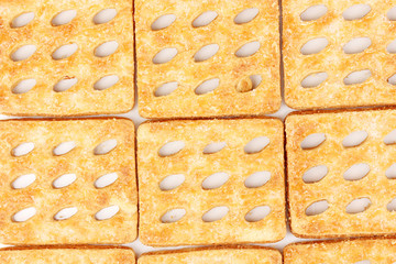 Sweet cookies as background