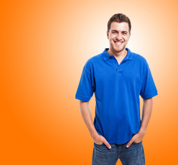 Fototapeta premium Handsome young man portrait