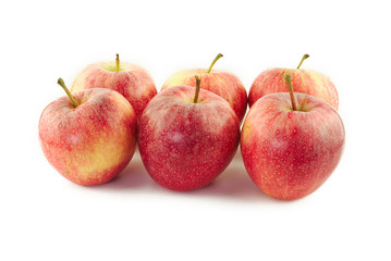 Lots of red apples