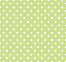 Green Polka Dot Background