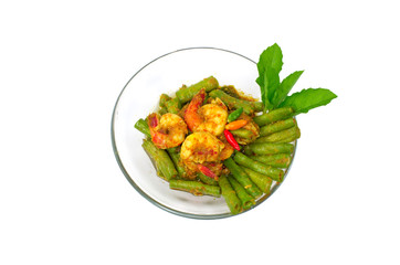 Red curry shrimp