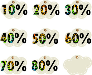 vector labels for sale