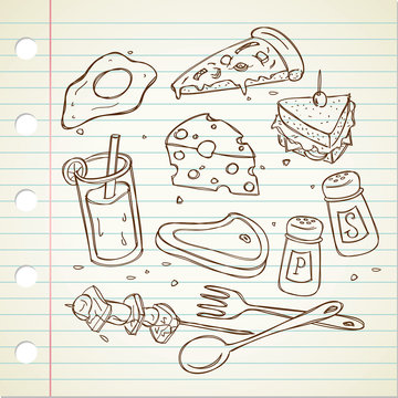 food and drink illustration