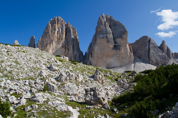 Dolomite Mountains, Unesco natural world heritage in Italy
