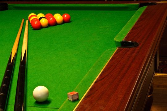 pool billiards table