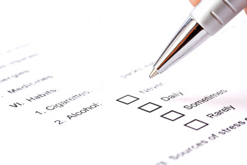 Medical history poll