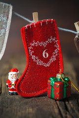 Advent Stiefel zum Nikolaus 6. Dezember