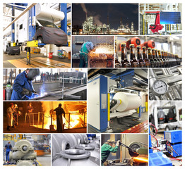 Industry Jobs Collage