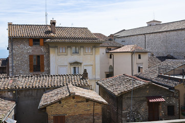 View of Narni. Umbria. Italy.