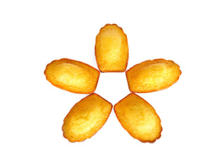 French butter cakes (madeleines) - 44570892