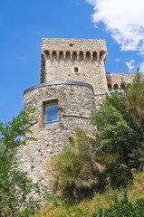 Albornoz fortress. Narni. Umbria. Italy.