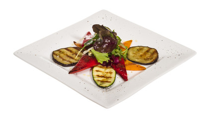 Grilled vegetables (zucchini, eggplant, peppers,)