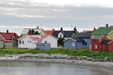 Nordic town, North Norway