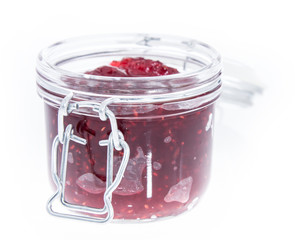Fresh homemade Raspberry Jam