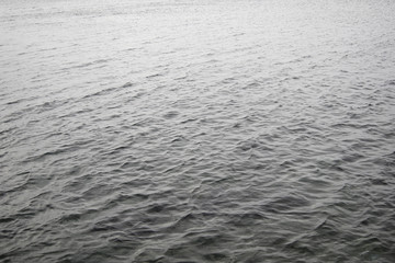 Black and white sea