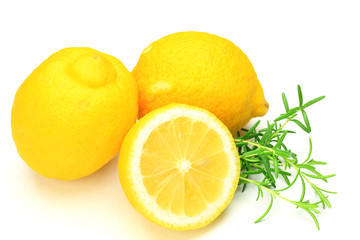lemon and rosemary