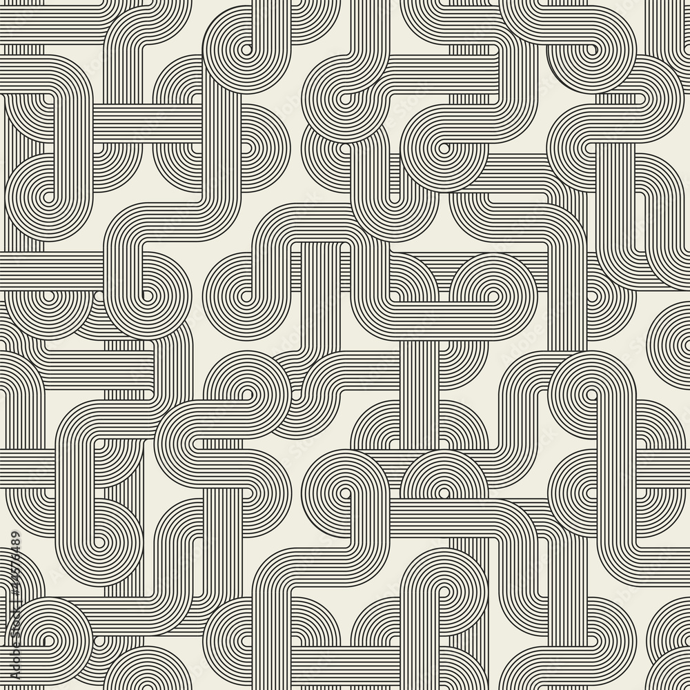 Poster seamless abstract maze pattern. vector illustration