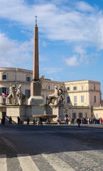 Roma, piazza del Quirinale