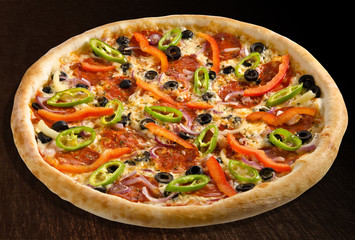 Special pizza - isolated