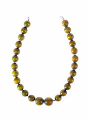 Wooden Necklace, jewellery studio isloated photo