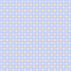 Seamless Pastel Star Background