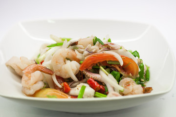 hot and spicy food