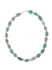 Necklace, jewelery studio isolated photo