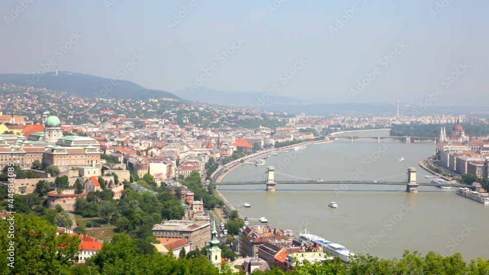 Wall mural View of a building of the Hungarian parliament