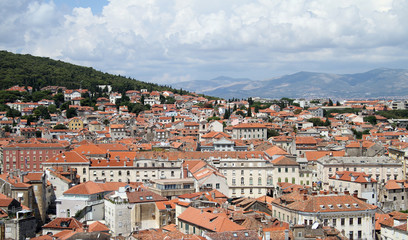 Fototapeta na wymiar Center of Split