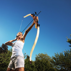 Female archer