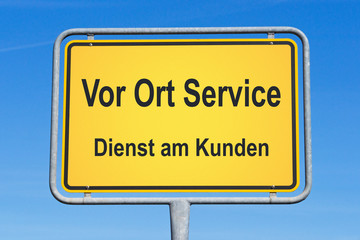 Vor Ort Service - Dienst am Kunden