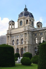 Fototapeta na wymiar Kunsthistorisches (Natural history museum) Museum in Vienna, Aus