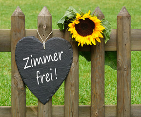 Fototapeta premium Zimmer frei !