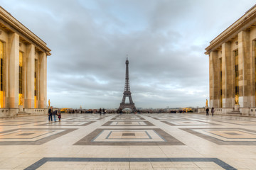 Trocadero | Eiffel Tower - obrazy, fototapety, plakaty