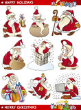 &quot;Cartoon Set of Christmas Themes&quot; Stock image and royalty-free vector files on Fotolia.com - Pic
