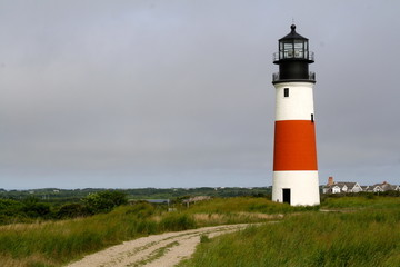 Fototapeta na wymiar Sankaty Lighthouse
