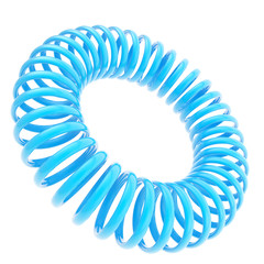 Round circle copyspace frame composition isolated