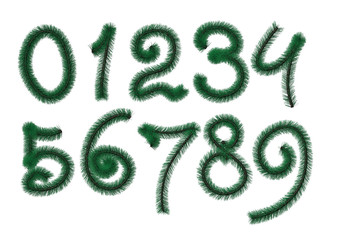 digits from pine
