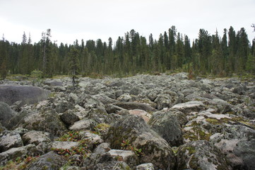 Ергаки 2012 год поле камней