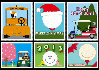 Fototapeta premium Stamps