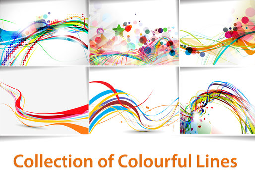 collection of colourful Lines