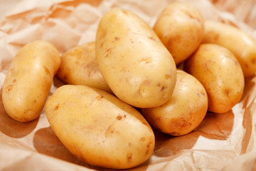 fresh potatoes