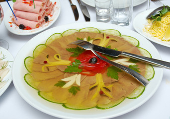 Aspic from meat