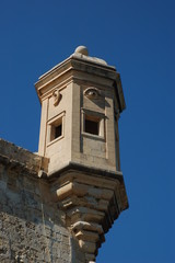 Détail d'une maison à Mdina