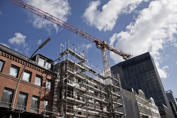 city ​​construction, crane