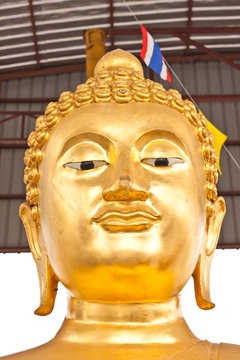 Face of Buddha image in Thailand