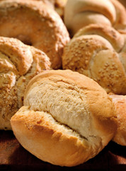 Assorted bread rolls